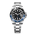 World Explorer GMT 40 – Black Dial | Steel Bracelet