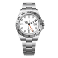 Adventure Field 42 – White Dial | Steel Bracelet