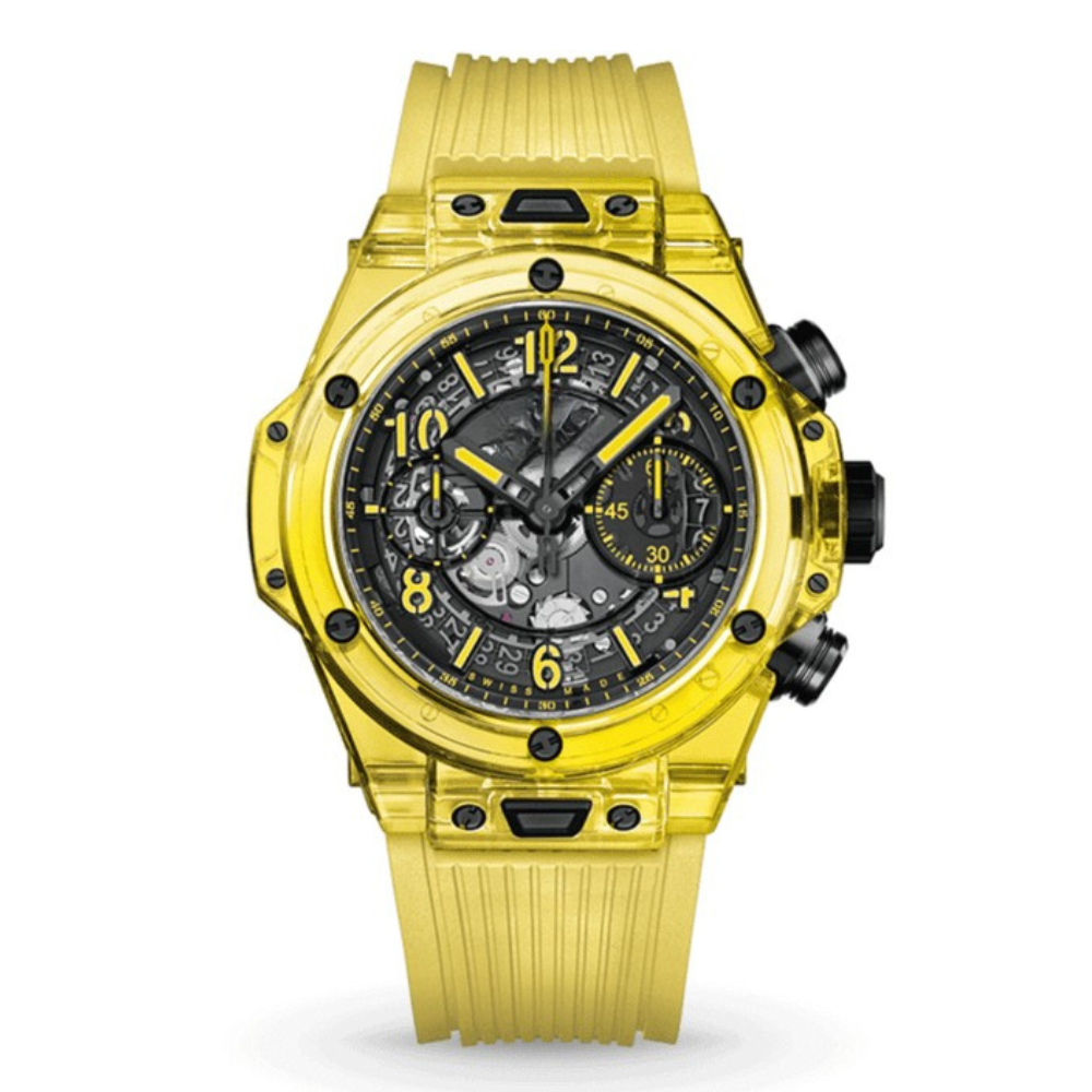 Fusion Sport Skeleton – Yellow Transparent Edition | Yellow Strap